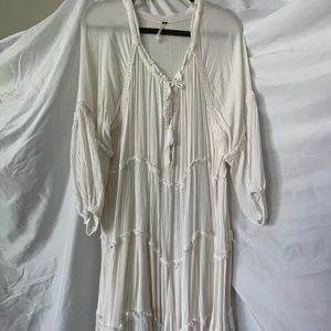 Free People - bohemian flowy dress